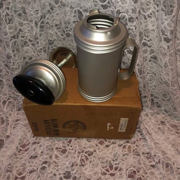 Vintage Silver Cookie Press Set , two sizes with several attachments. - Picture 8 of 12